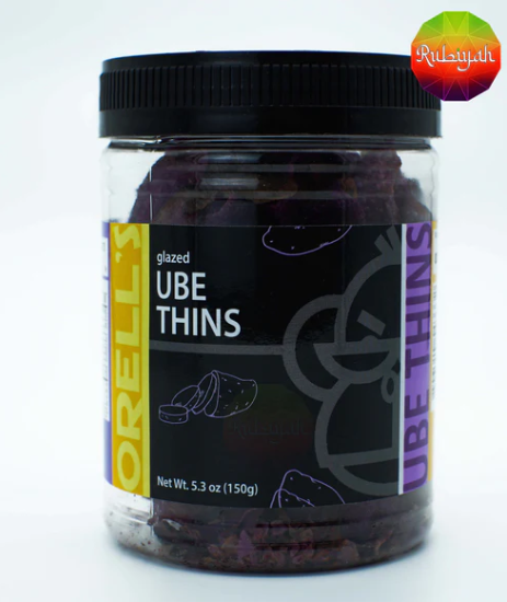 Glazed Ube Thins