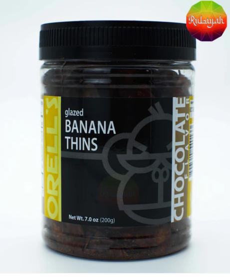 Glazed Banana Thins